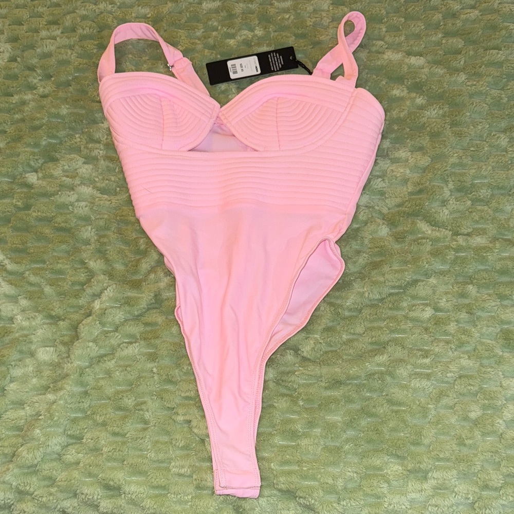 Fashion Nova Pink One Piece